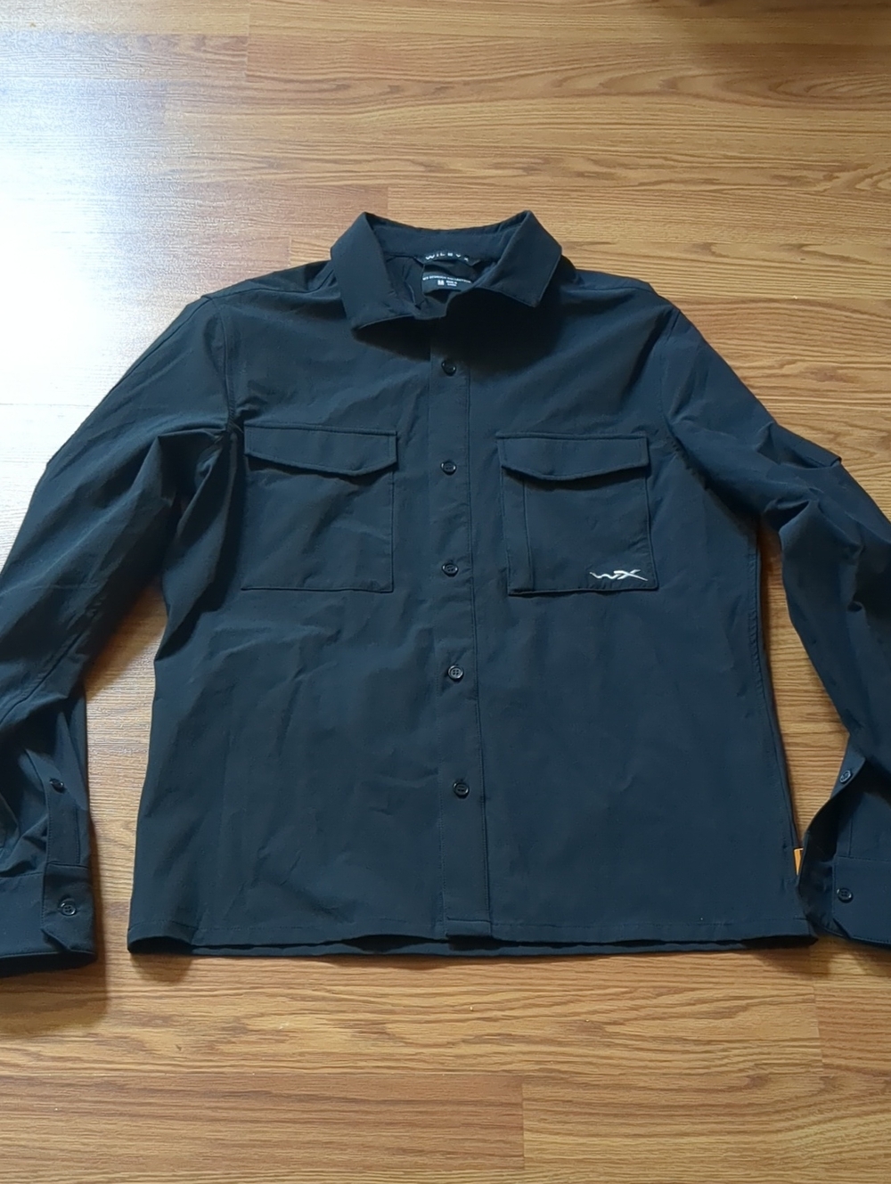 NWOT Wiley X Bedrock Collection Tactical Utility Stretch Shirt Black M